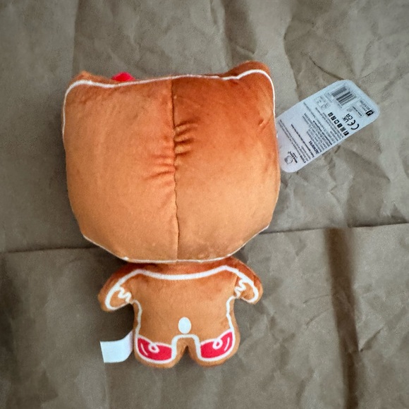 8” Hello Kitty Holiday Gingerbread Plush - Picture 3 of 5